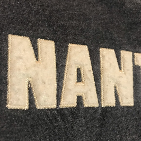 NANTUCKET Hooded Sweatshirt Grey Women’s Small - Picture 4 of 8